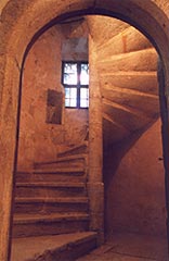 Aufgang Burg innen