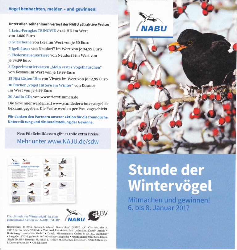 Stunde der Wintervögel