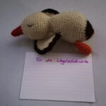 gestrickter Storch
