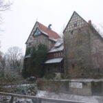 Burg am 24. Dezember 2021